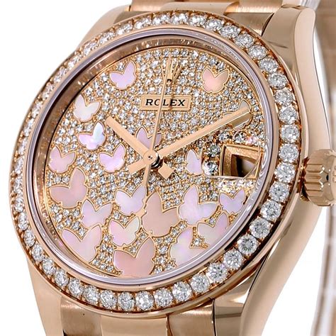 used rose gold presidential rolex|rolex butterfly rose gold watch.